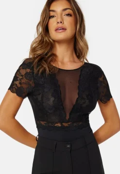 Pieces Pcsicca SS Bodystocking