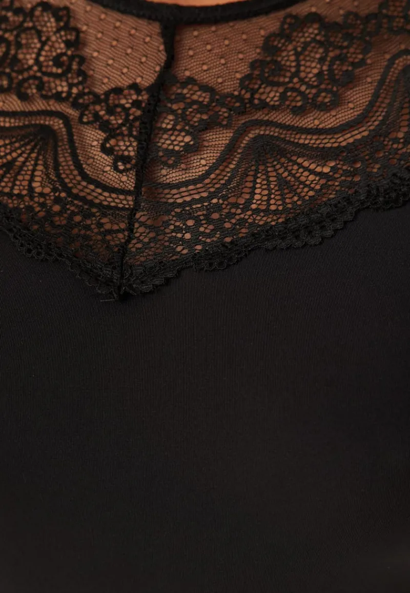 Pieces Pcsinna Ls Bodystocking