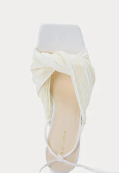 Bubbleroom Occasion Pleated Front Heeled Sandal