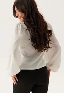 BUBBLEROOM Puff Long Sleeve Blouse