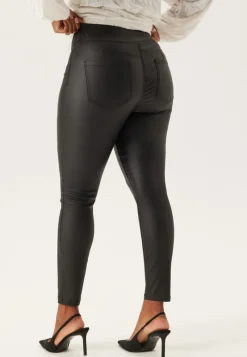 Happy Holly Push-up Coated Slim Trousers