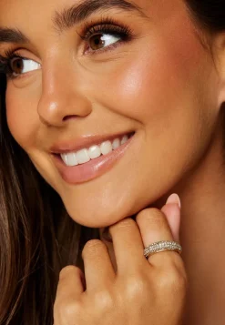 BY JOLIMA Rock Crystal Ring