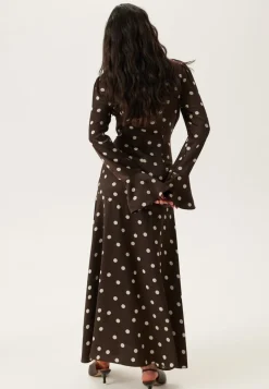 Bubbleroom Occasion Ruched Front Midi Dress