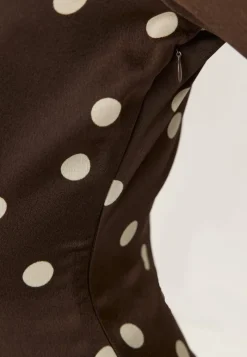 Bubbleroom Occasion Ruched Front Midi Dress