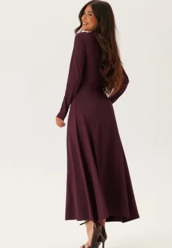 Emelie Olson X Bubbleroom Ruched Long Dress