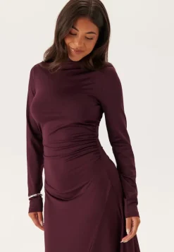 Emelie Olson X Bubbleroom Ruched Long Dress