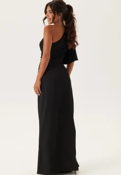 Bubbleroom Occasion Ruched One Shoulder Gown