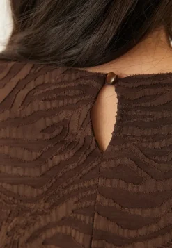 Bubbleroom Occasion Ruched Puff Sleeve Dress