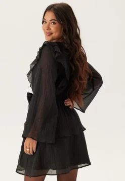 BUBBLEROOM Ruffle Short Dress