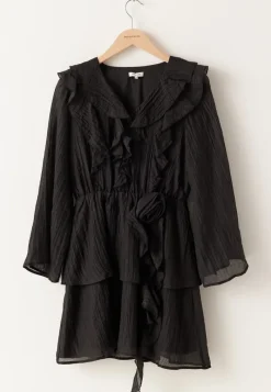 BUBBLEROOM Ruffle Short Dress