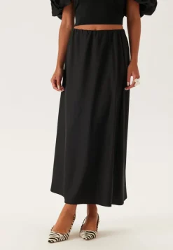 BUBBLEROOM Satin Midaxi Skirt