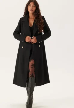 Chiara Forthi Shaped Wool Blend Coat