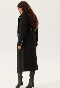 Chiara Forthi Shaped Wool Blend Coat