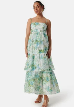 FOREVER NEW Shauna Scallop Trim Midi Dress