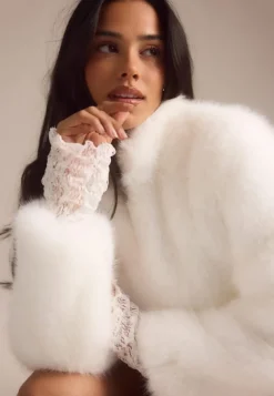 Chiara Forthi Short Faux Fur Jacket