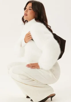 Chiara Forthi Short Faux Fur Jacket