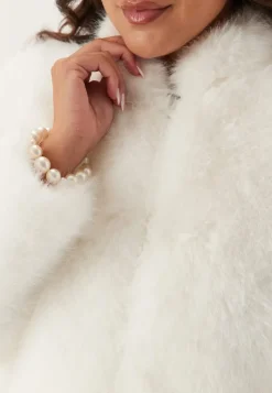 Chiara Forthi Short Faux Fur Jacket