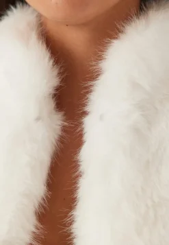 Chiara Forthi Short Faux Fur Jacket