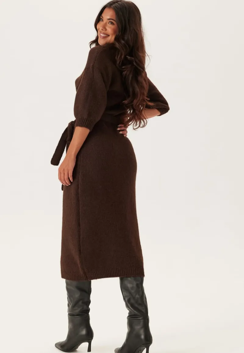 BUBBLEROOM Short Sleeve Knitted Dress