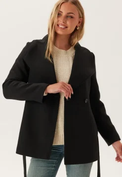 BUBBLEROOM Short Wool Blend Coat