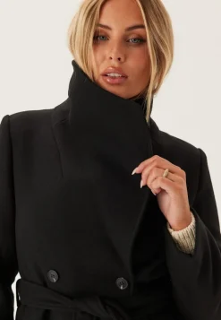 BUBBLEROOM Short Wool Blend Coat