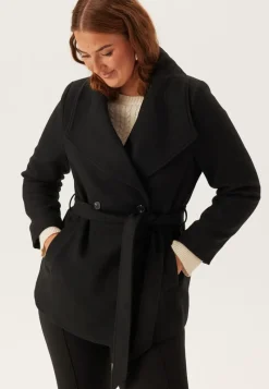 BUBBLEROOM Short Wool Blend Coat