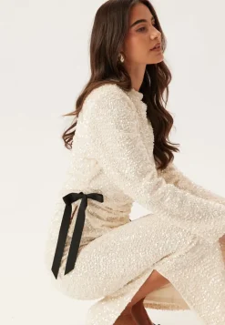 Bubbleroom Occasion Side Slit Sequin Top