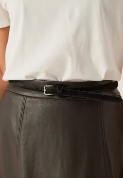 SELECTED Slfcaroline Slim Cow Belt