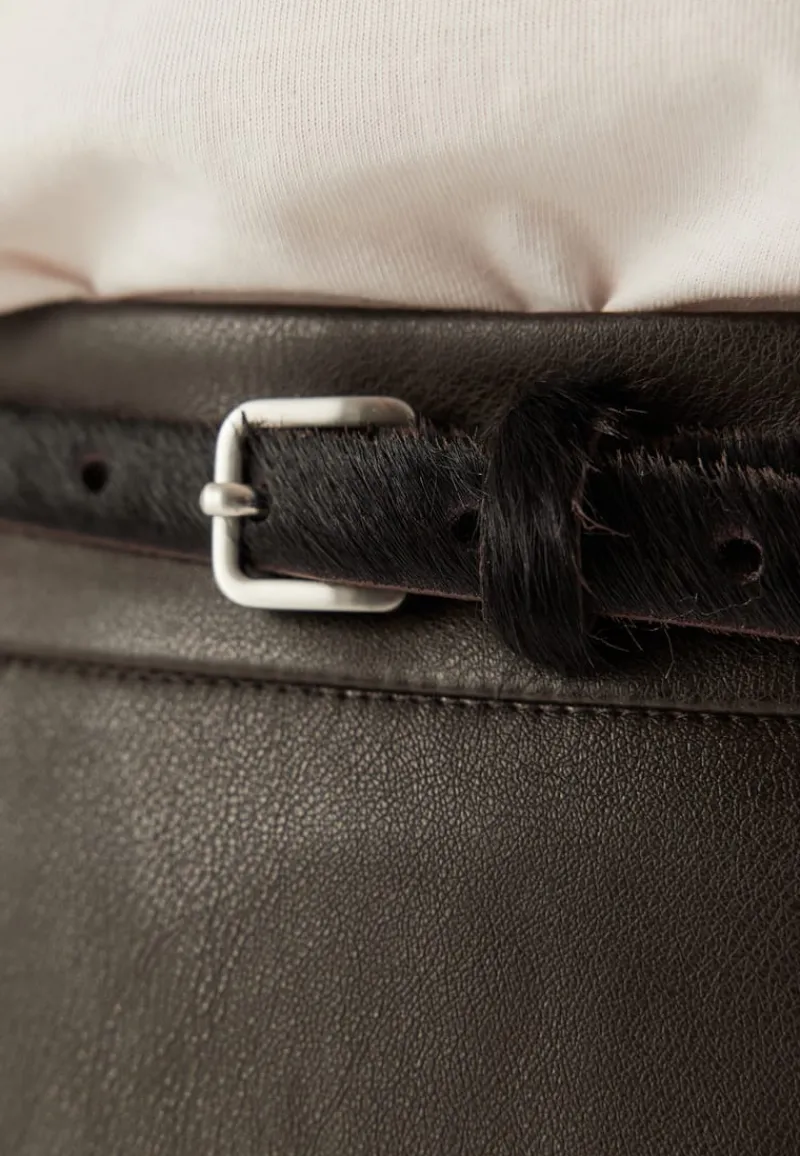 SELECTED Slfcaroline Slim Cow Belt