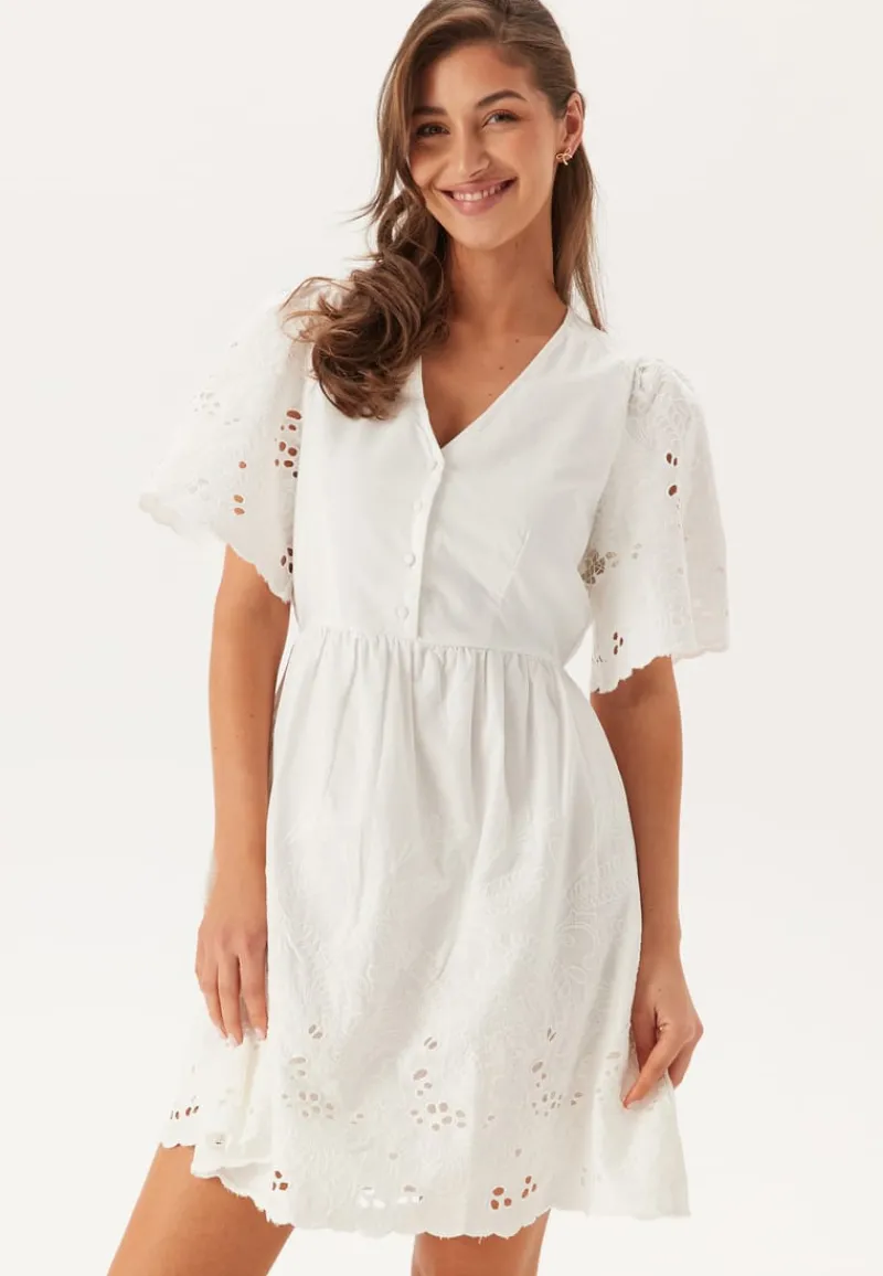 SELECTED Slfdahlia Ss Short Broderi Dre