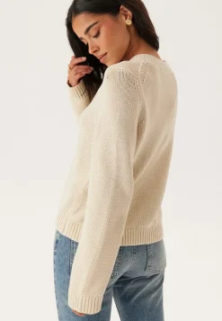 SELECTED Slfivy Ls Knit O-neck Cardigan