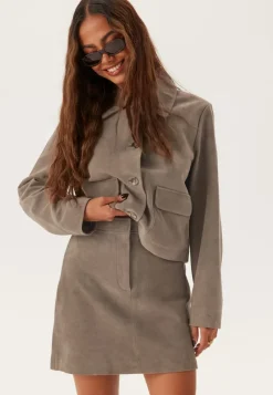 SELECTED Slfkaya Mw Suede Skirt