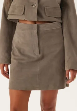 SELECTED Slfkaya Mw Suede Skirt