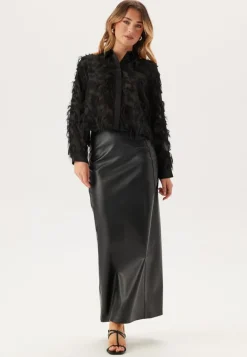 SELECTED Slfmyline Ls Fluffy Cropped Sh