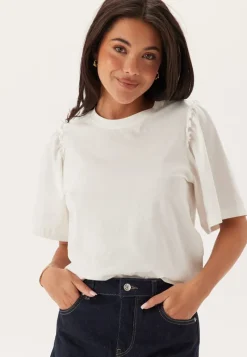 SELECTED Slfpenelope 2/4 RUFFLE TEE NOO
