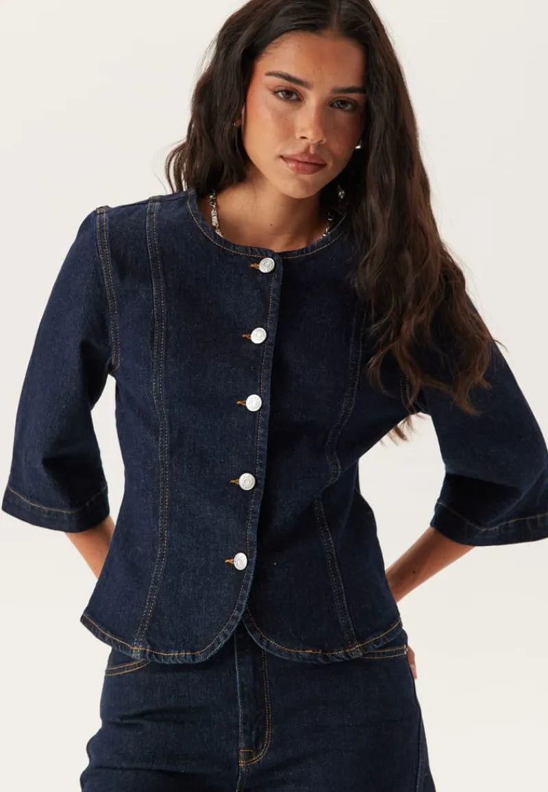 SELECTED Slfvida-kori 3/4 SHORT DENIM J