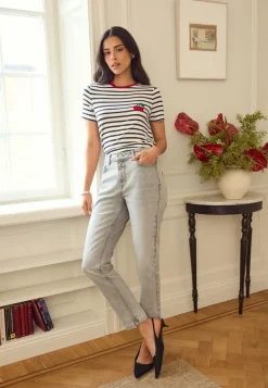 BUBBLEROOM Slim Ankle Jeans