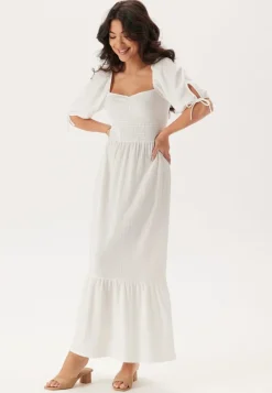 BUBBLEROOM Smock Maxi Dress