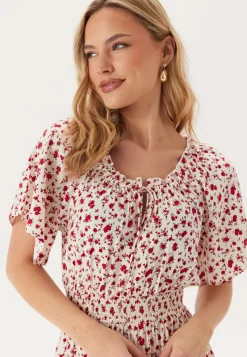 Happy Holly Smock Maxi Viscose Dress