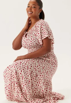 Happy Holly Smock Maxi Viscose Dress