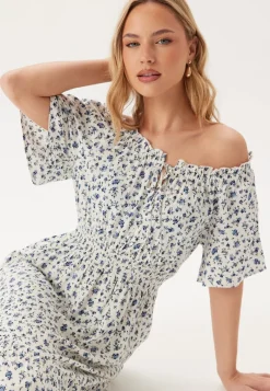 Happy Holly Smock Maxi Viscose Dress