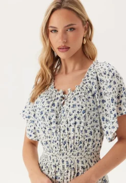 Happy Holly Smock Maxi Viscose Dress