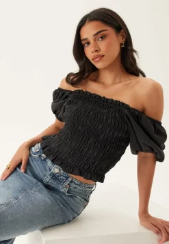 BUBBLEROOM Smock Modal Blouse