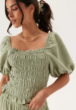 BUBBLEROOM Smock Modal Blouse