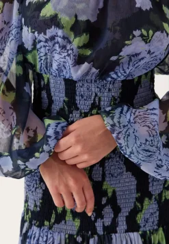 Bubbleroom Occasion Smock Off Shoulder Maxi Dress