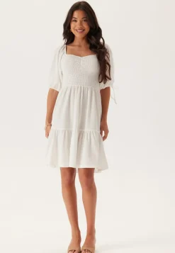 BUBBLEROOM Smock Short Dress
