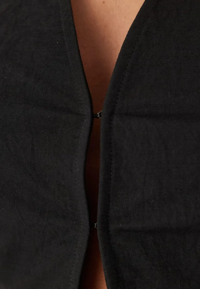 Happy Holly Soft Short Sleeve Blazer