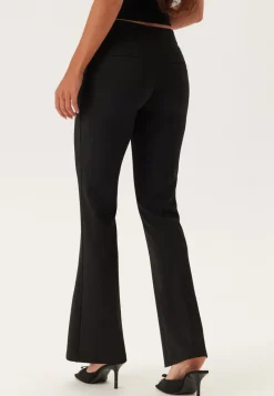 BUBBLEROOM Soft Suit Flared Trousers