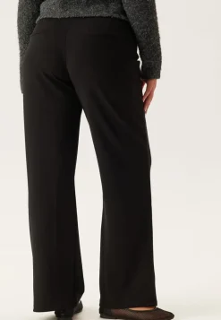 BUBBLEROOM Soft Suit Straight Trousers