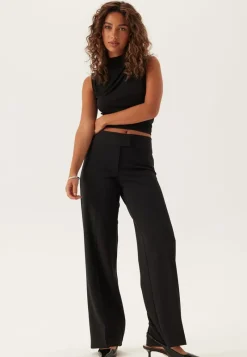 BUBBLEROOM Soft Suit Wide Trousers
